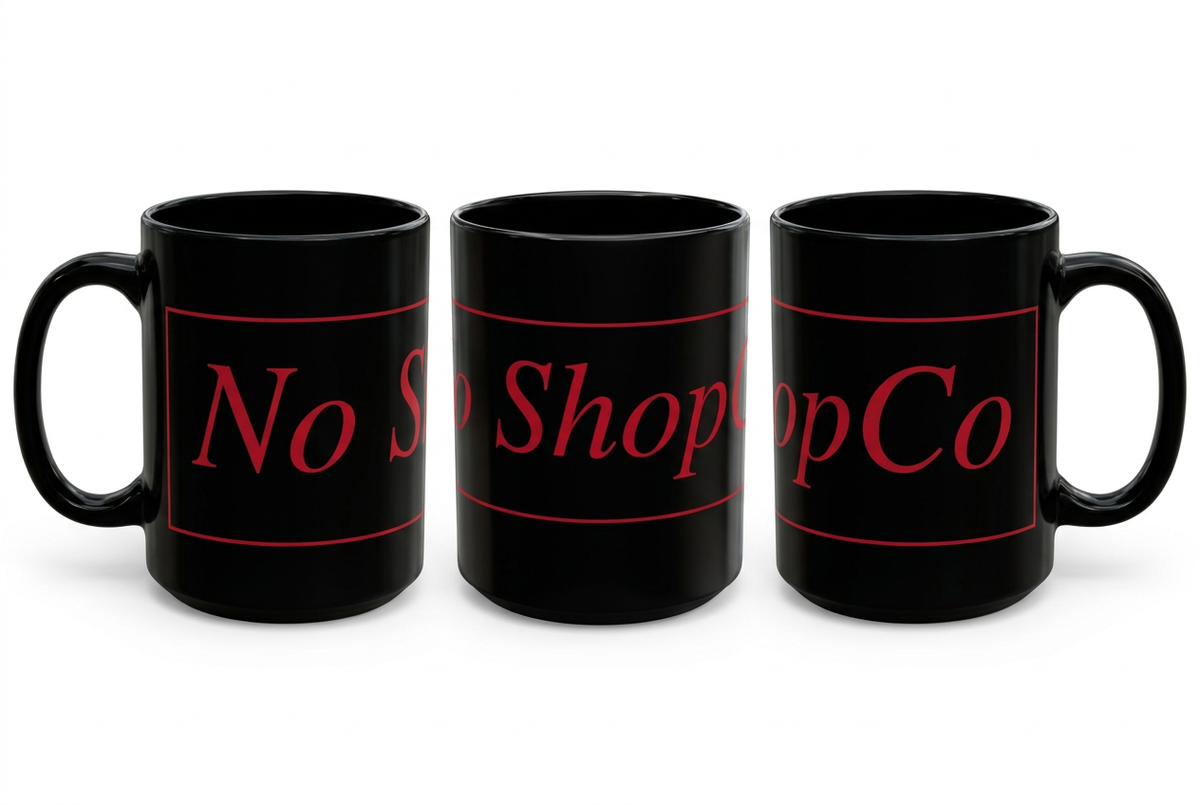 No ShopCo Logo 11oz mug, red logo – photo 45